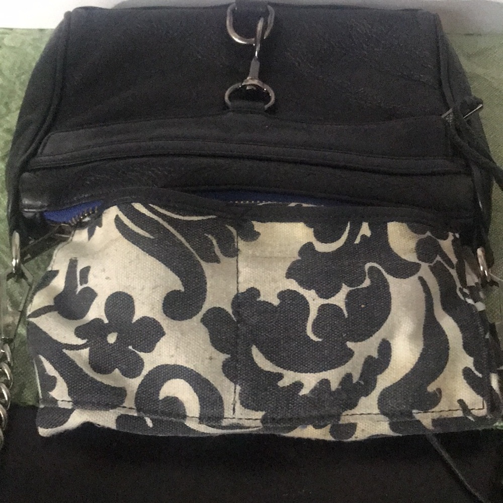 Rebecca Minkoff Black Leather MAC Crossbody Bag - Picture 10 of 16